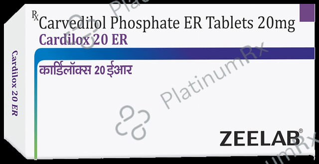 Cardilox 20 ER Tablet