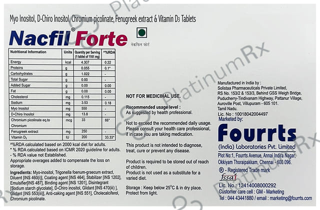 Nacfil Forte Tablet 10s