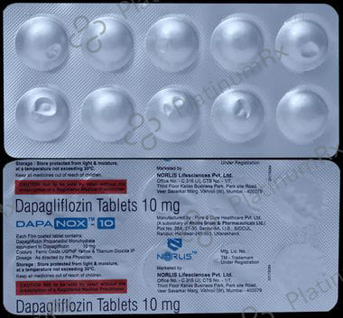 Dapanox 10mg Tablet
