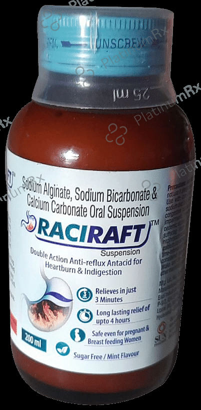 Raciraft Mint Sugar Free Oral Suspension 200ml