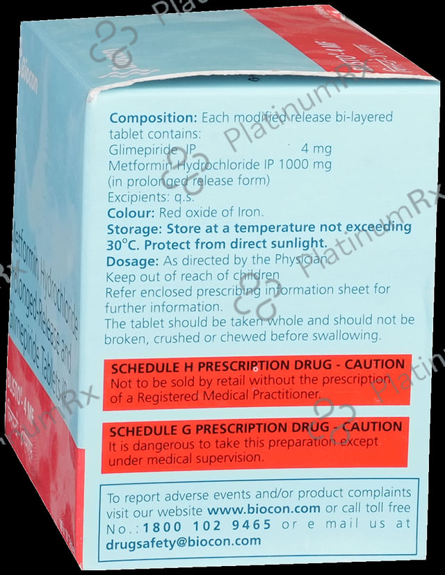Blisto 4MF 4/1000mg Tablet PR 10s