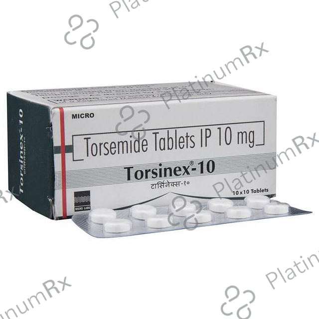 Torsinex 10mg Tablet 10s