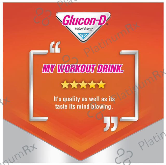 Glucon D Instant Energy Tangy Orange Flavour Powder 125gm