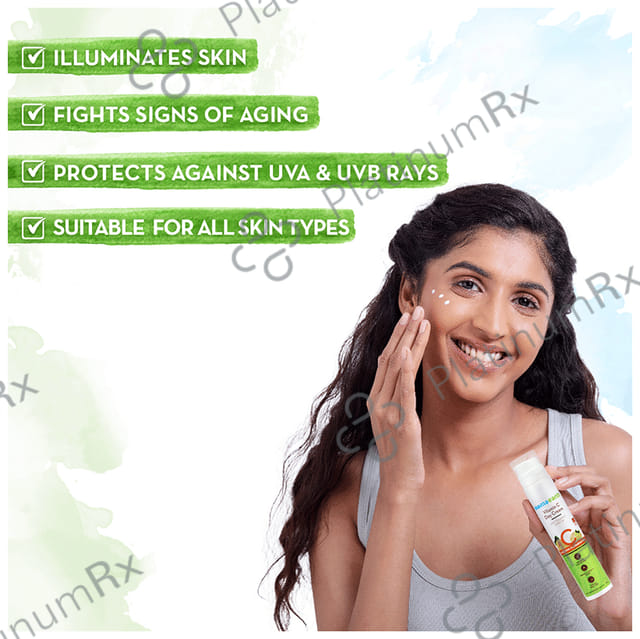 Mamaearth Vitamin C Face Cream - Paraben & Silicone-Free - For All Skin Types