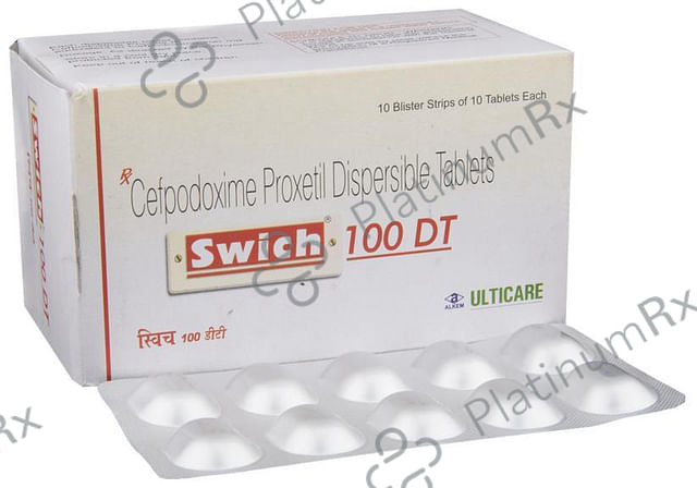 Swich 100mg DT Tablet 10s