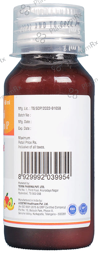 Paratee 500mg Oral Suspension 60ml