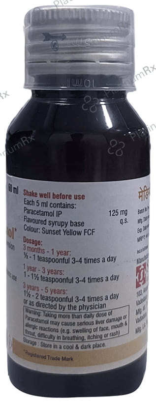 Medimol Syrup 60ml