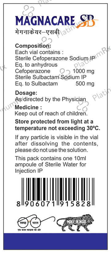 Magnacare SB 1000mg/500mg Injection