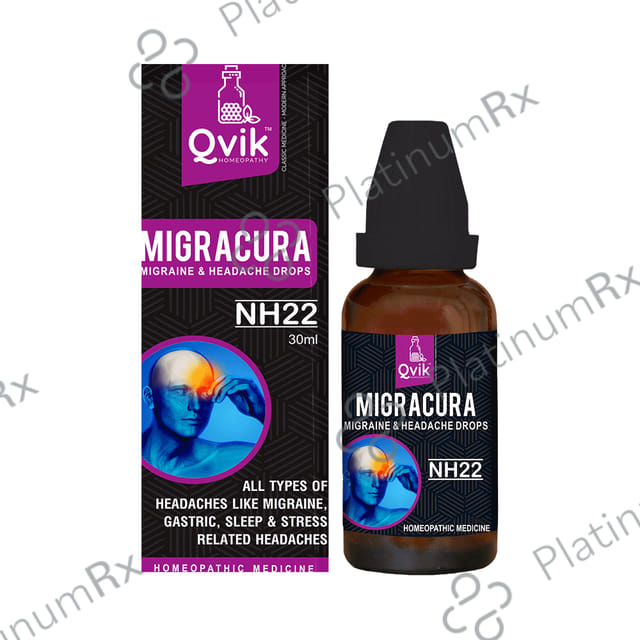 Qvik Nh22 Migranecura Migrane & Headache Drop