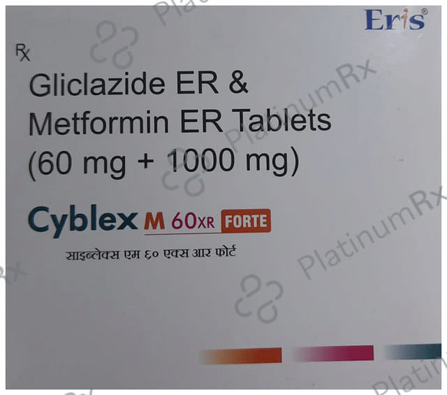 Cyblex M 60XR Forte Tablet 15 tablets