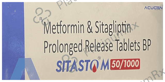 Sitasto M 50/1000mg Tablet PR 15s