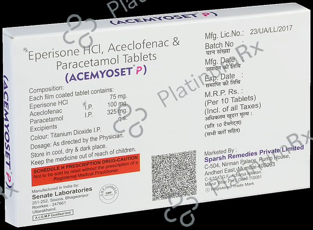 Acemyoset P Tablet