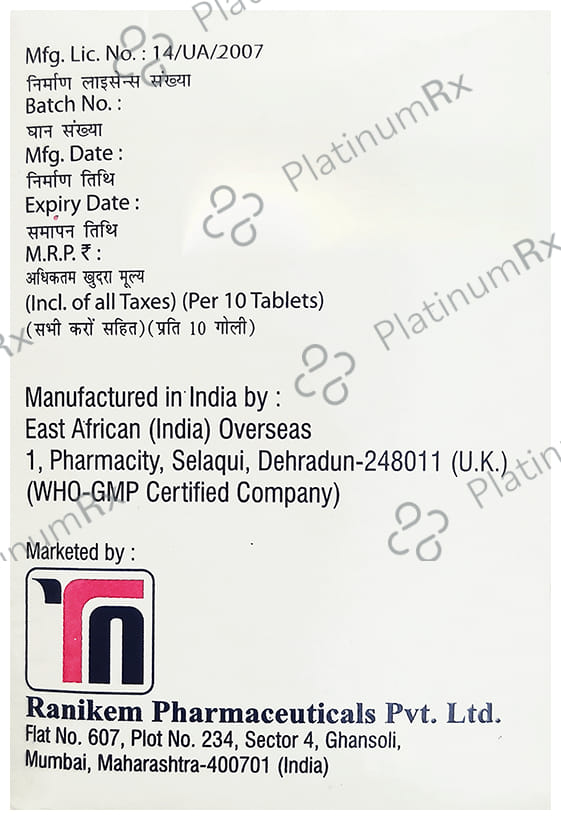 Etoskel P 60/325mg Tablet 10s