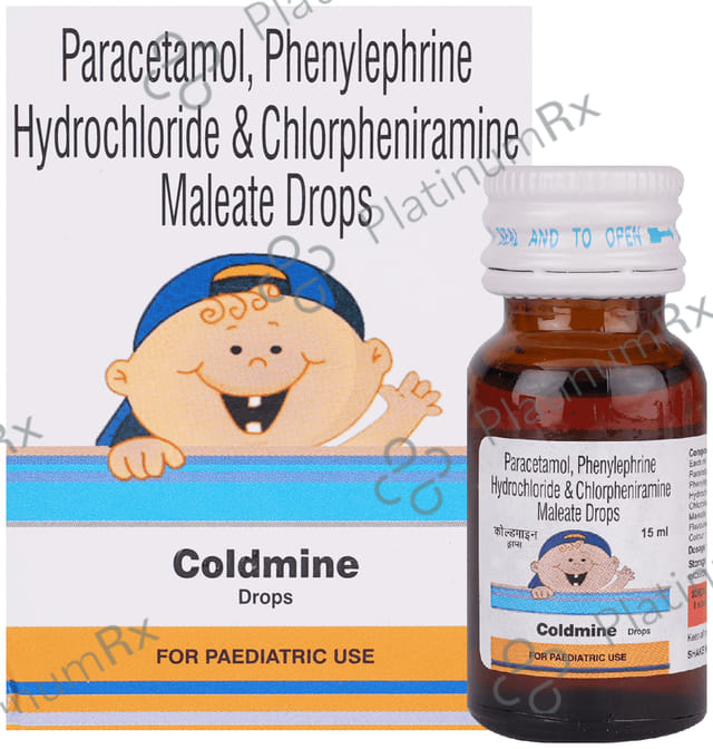 Coldmine 1/125/5mg Oral Drop 15ml