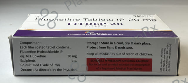 Fitdep 20mg Tablet 10s
