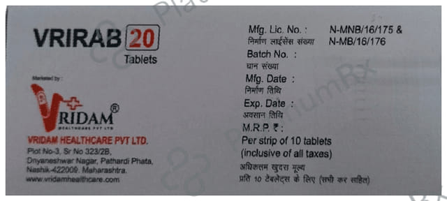 Vrirab 20 Tablet