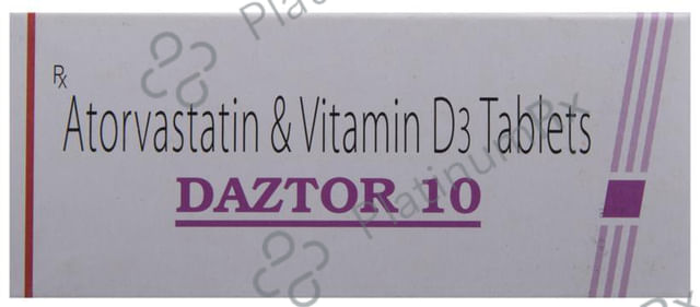 Daztor 10mg/1000IU Tablet 10s