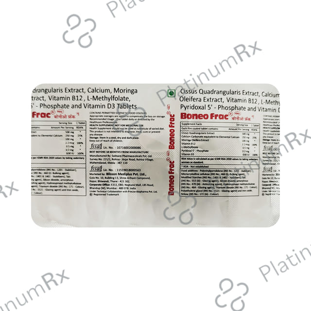 Boneo Frac Tablet 10s