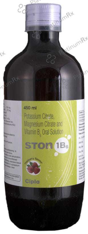 Ston 1B6 Raspberry Oral Solution 450ml