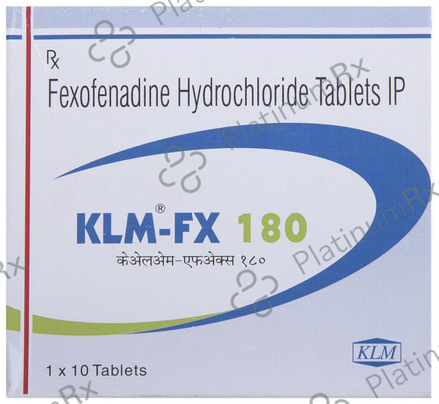KLM FX 180mg Tablet 10s