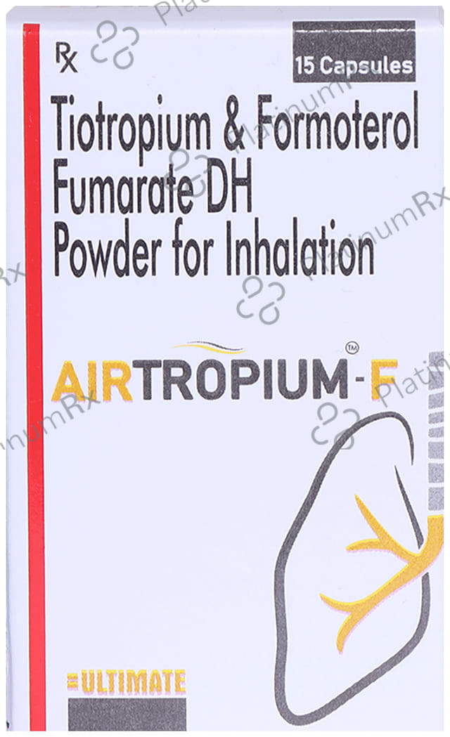 Airtropium F 12/18mcg Capsule 10s