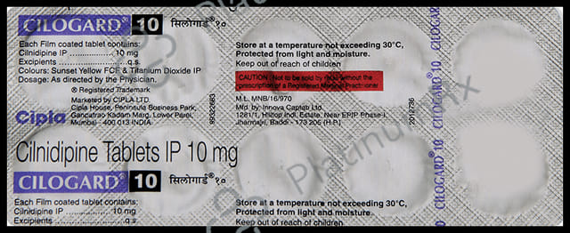 Cilogard 10mg Tablet 10s