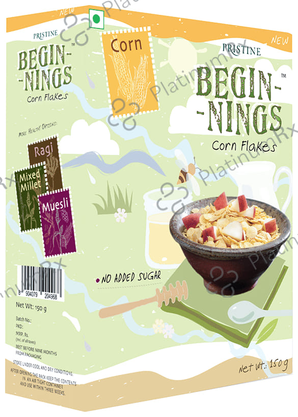 Pristine Beginnings Corn Flakes 150 gm