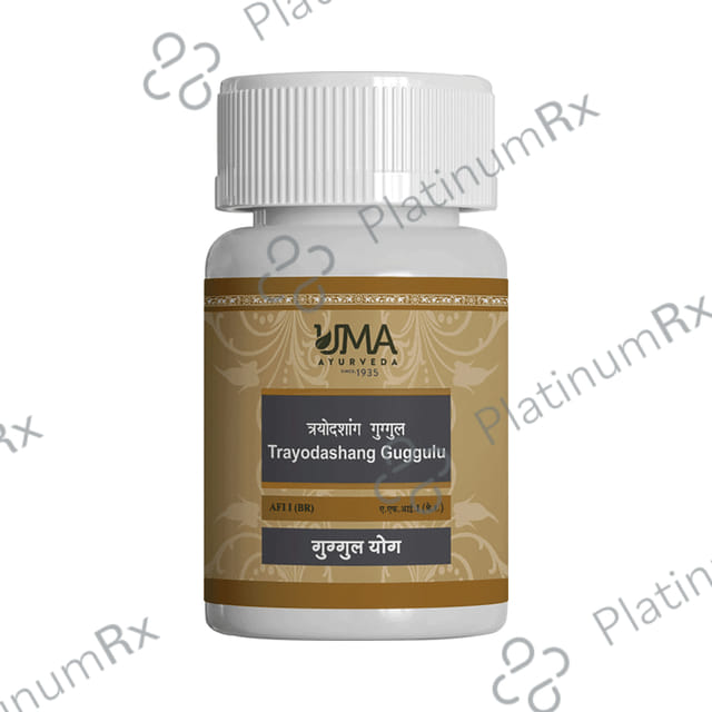 Uma Ayurveda Trayodashang_ Guggul Tablet 40 tablets