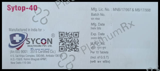 Sytop 40 Tablet
