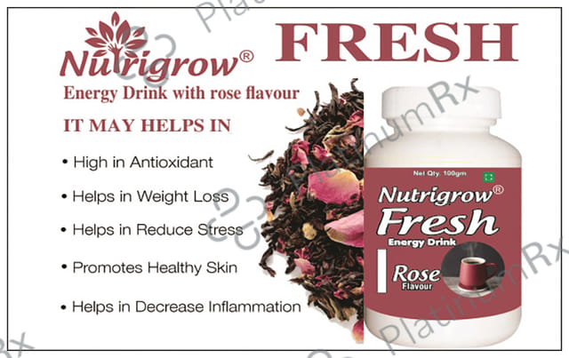 Nutrigrow Fresh Energy Drink Rose