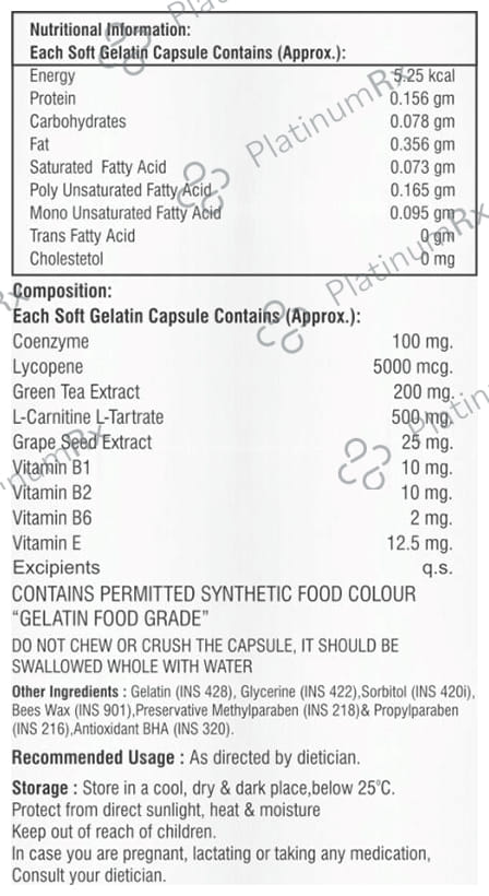 Calovil Q10 Softgel Capsule