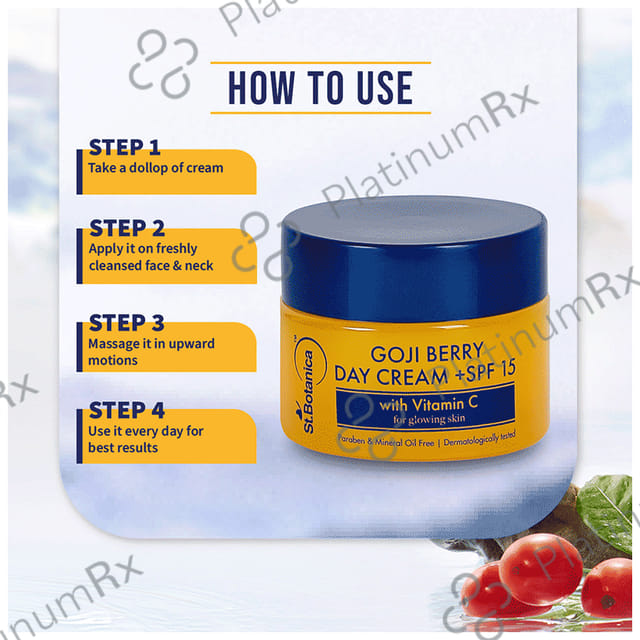St Botanica Goji Berry SPF 15 Day Cream 100gm