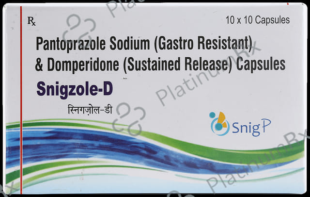 Snigzole D 30/40mg Capsule 10s