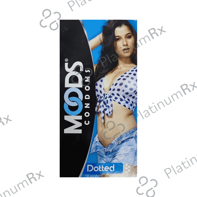 MOODS Dotted Condom 10s