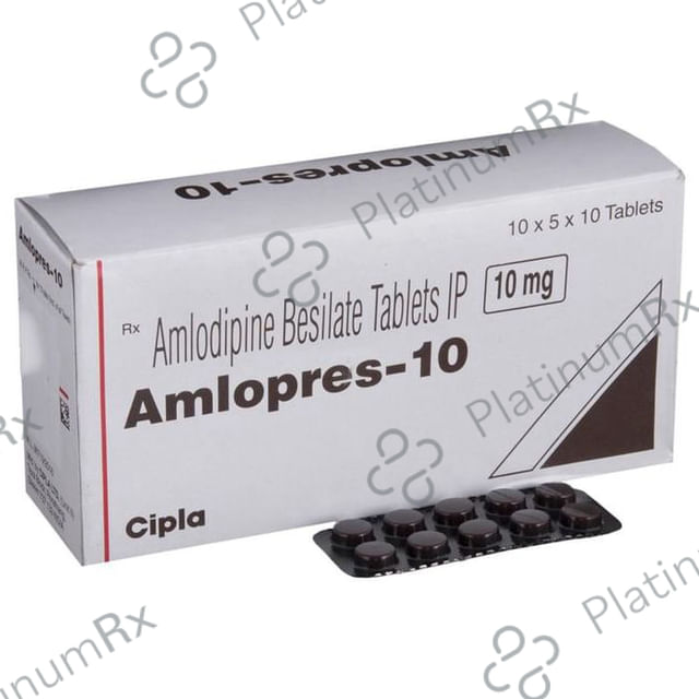 Amlopres 10mg Tablet 10s
