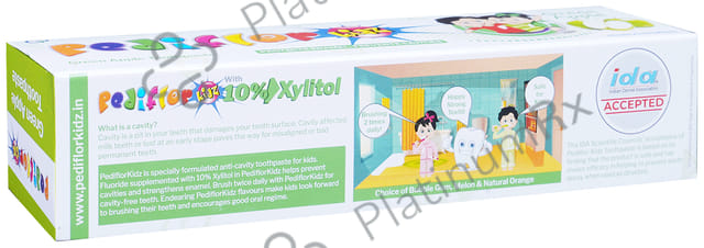 Pediflor Kidz Green Apple Flavour Toothpaste 70gm