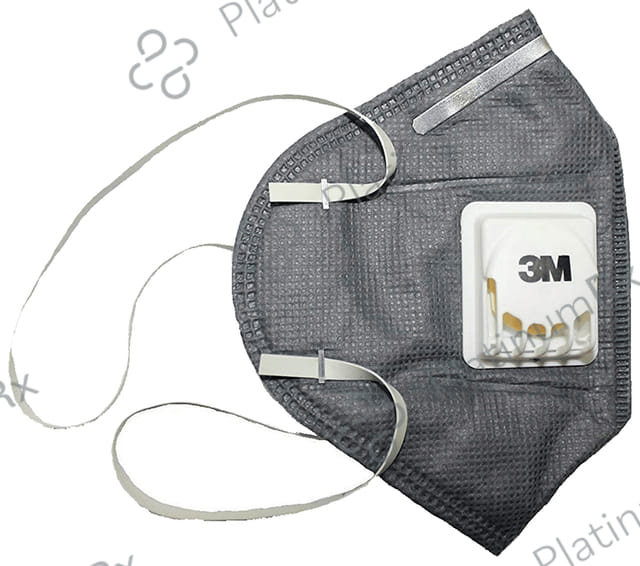 3M 9004GV Particulate Respirator Mask Grey
