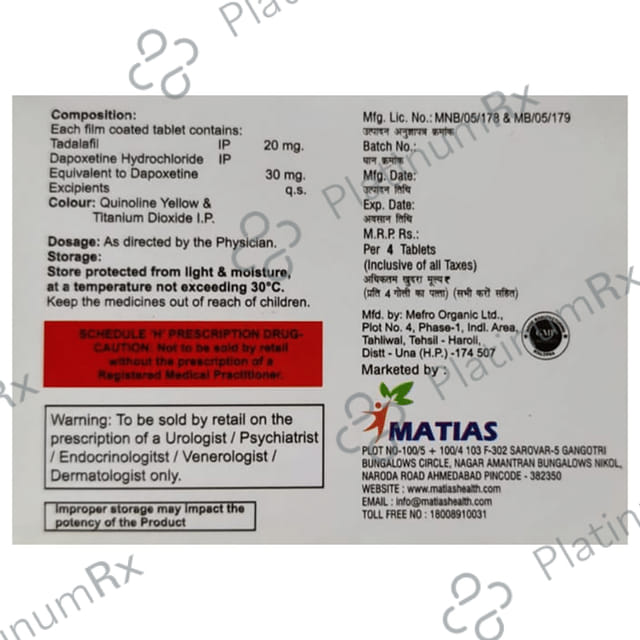 Standsure 20 D Tablet