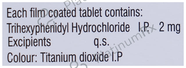 Phenidyl 2mg Tablet 10s