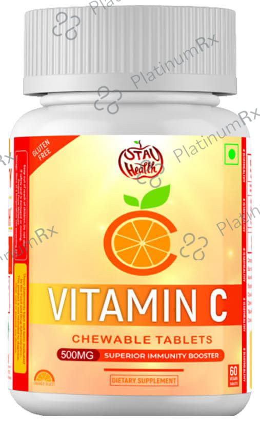 iStayHealthy Vitamin C 500mg Immunity Booster Chewable Tablet 60s