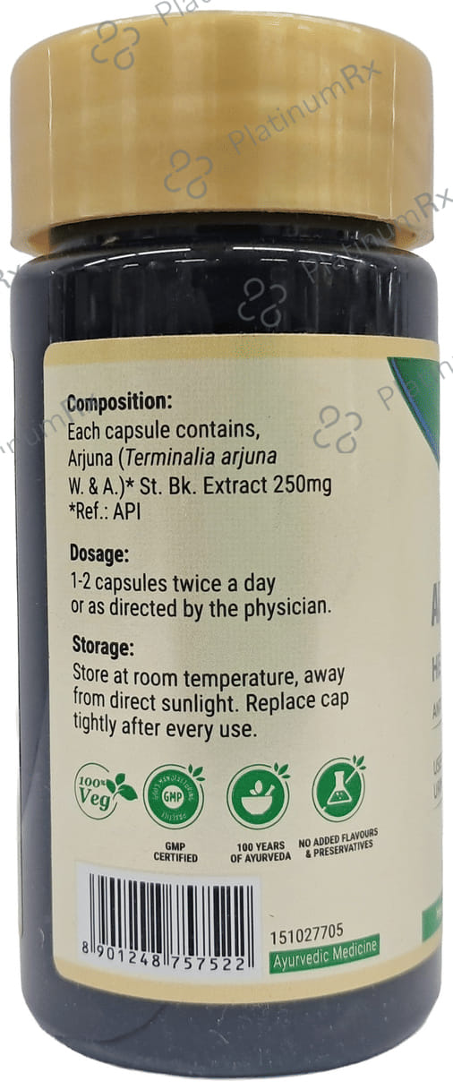 Zandu Arjuna Capsule 60s