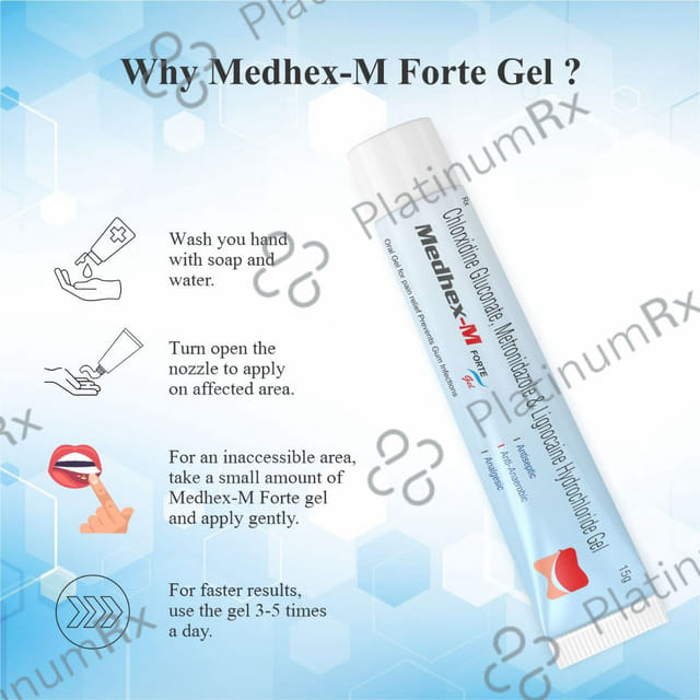 Medhex-M Forte Dental Gel