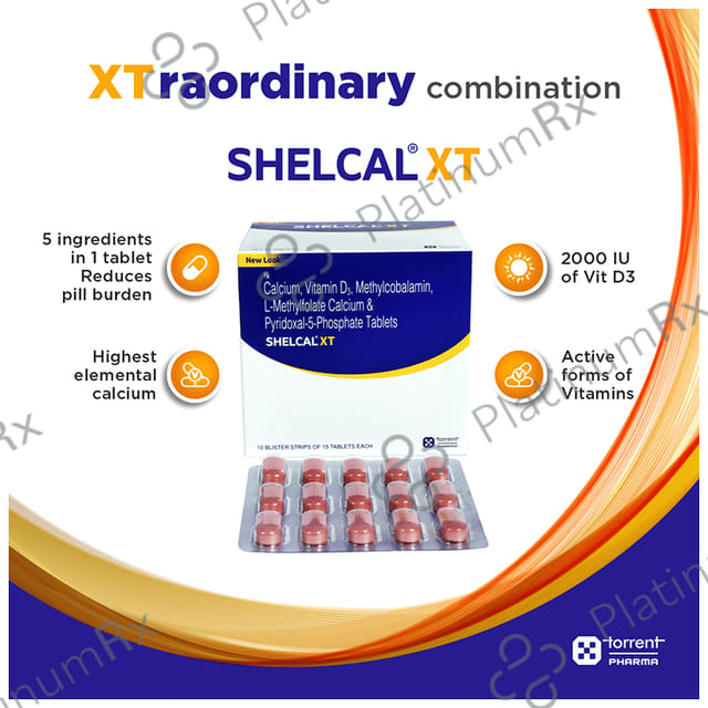 Shelcal XT Tablet 15s