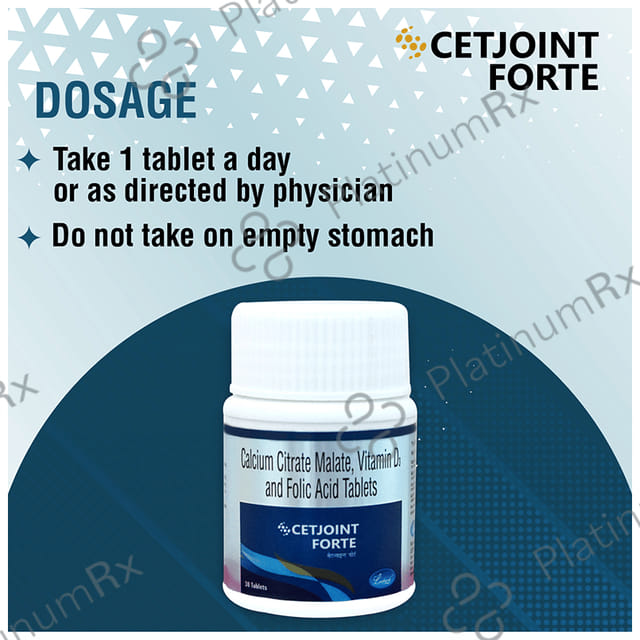 Cetjoint Forte Tablet 30s