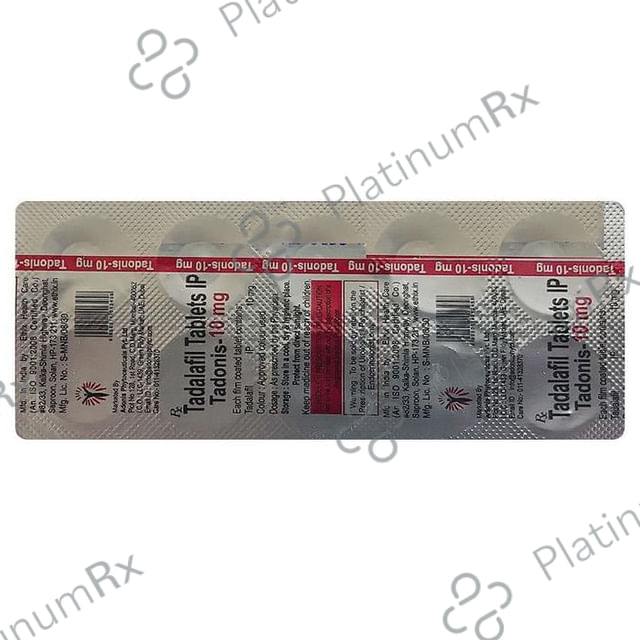 Tadonis 10mg Tablet 10s