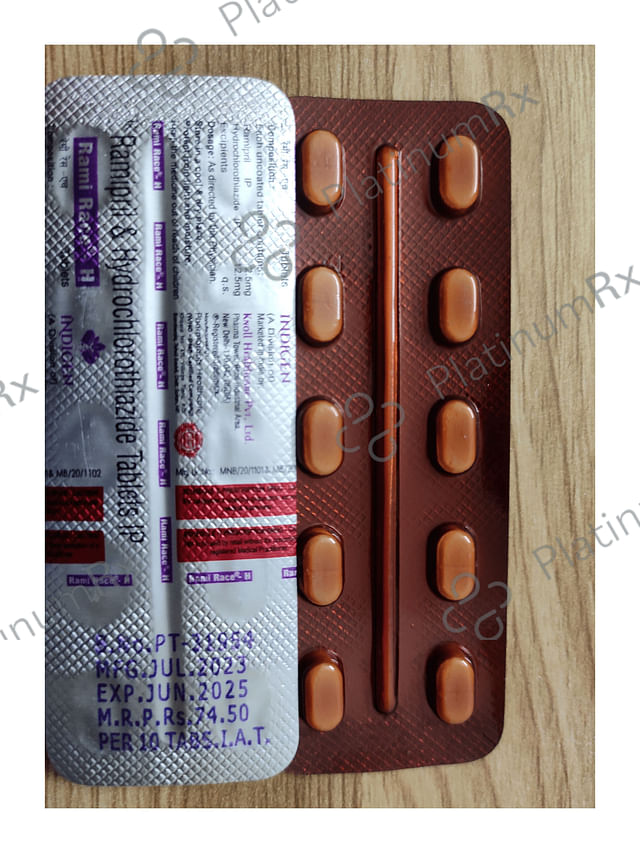 Ramirace H 2.5/12.5mg Tablet 10s