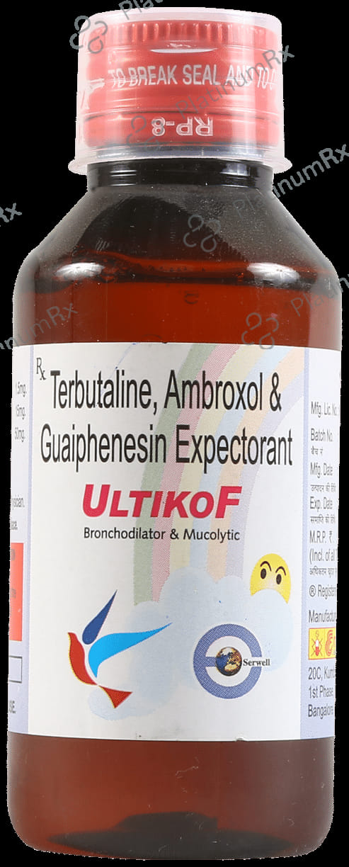 Ultikof 15/50/1.25mg Expectorant 100ml