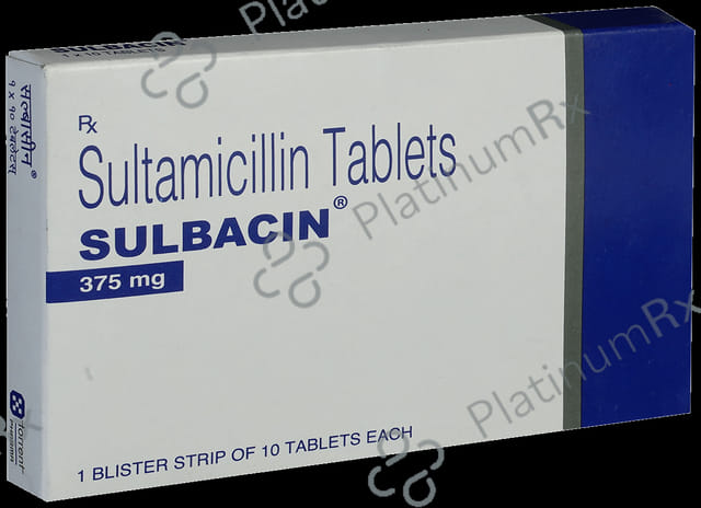 Sulbacin 375mg Tablet 10s