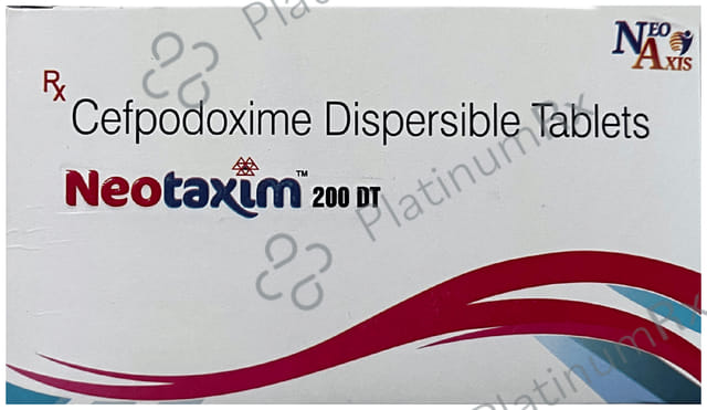 Neotaxim 200mg DT Tablet 10s