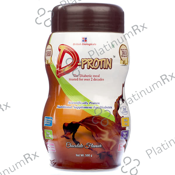 D Protin Chocolate Powder 500gm